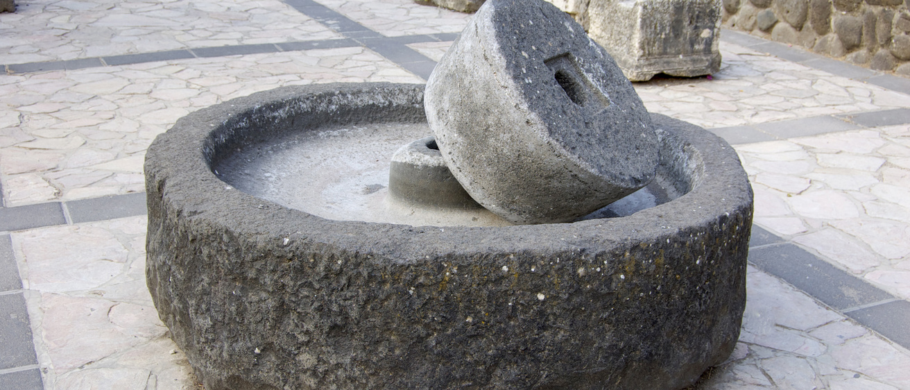 Capernaum millstone